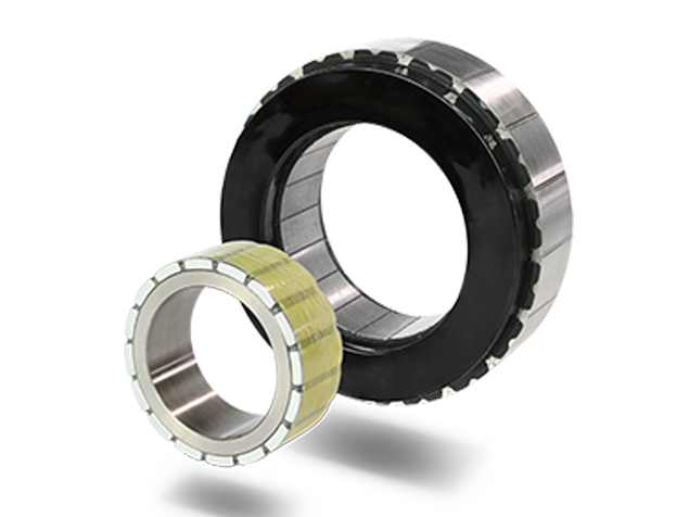 Compact Lightweight High Power Density Internal Rotor Frameless Torque Motor 