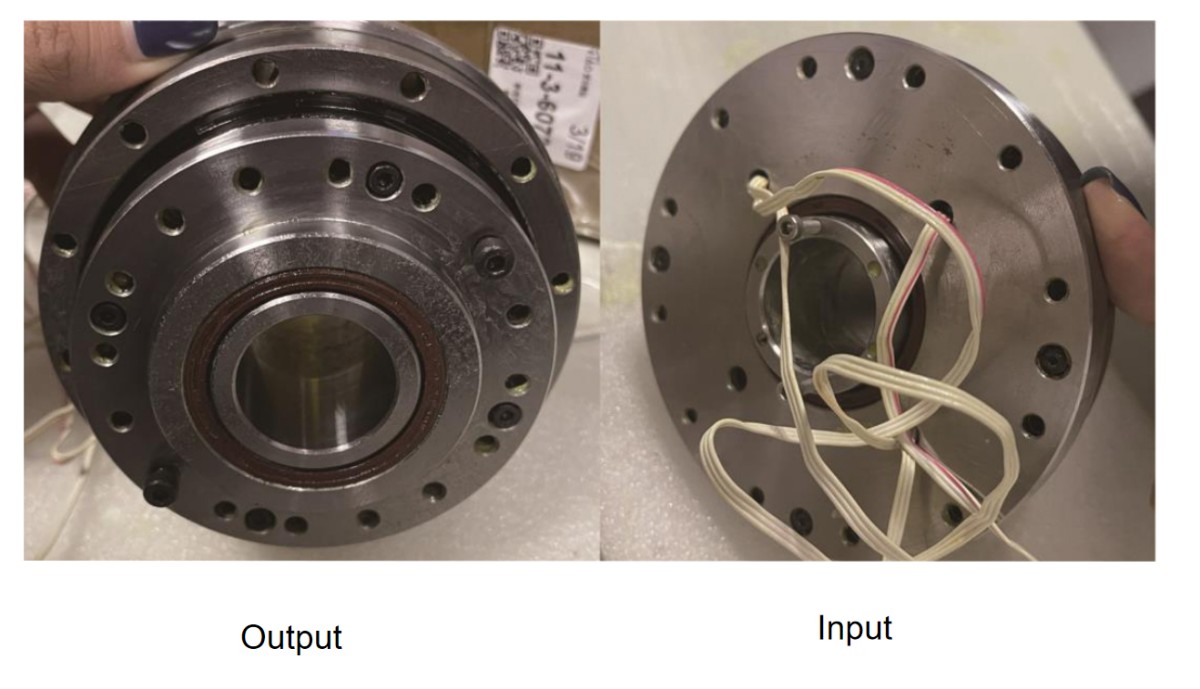 hat type harmonic reducer