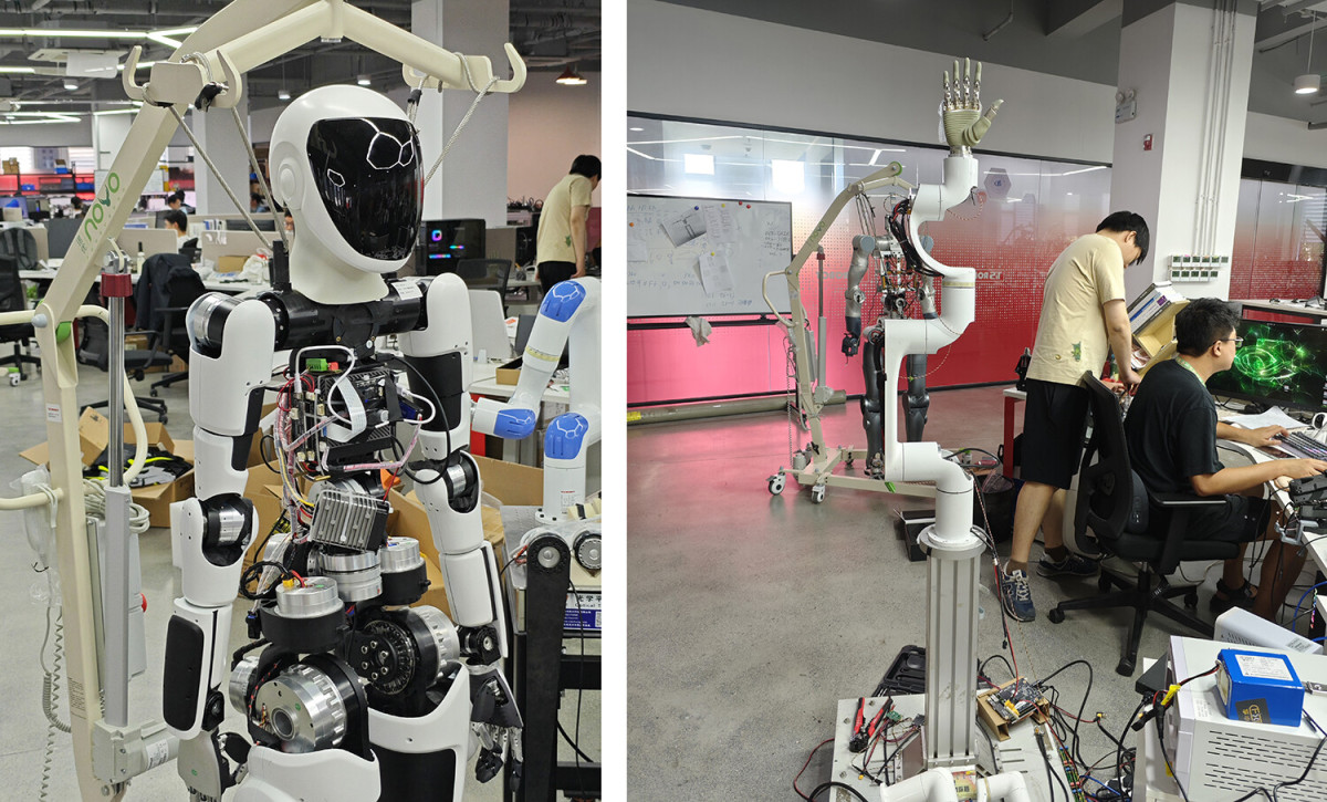 harmonic drive robot