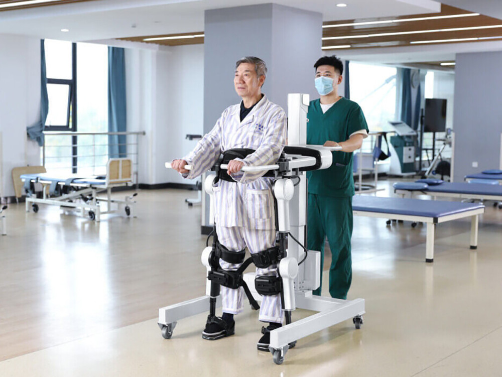 Why is the harmonic drive motor the best choice for exoskeleton robots?