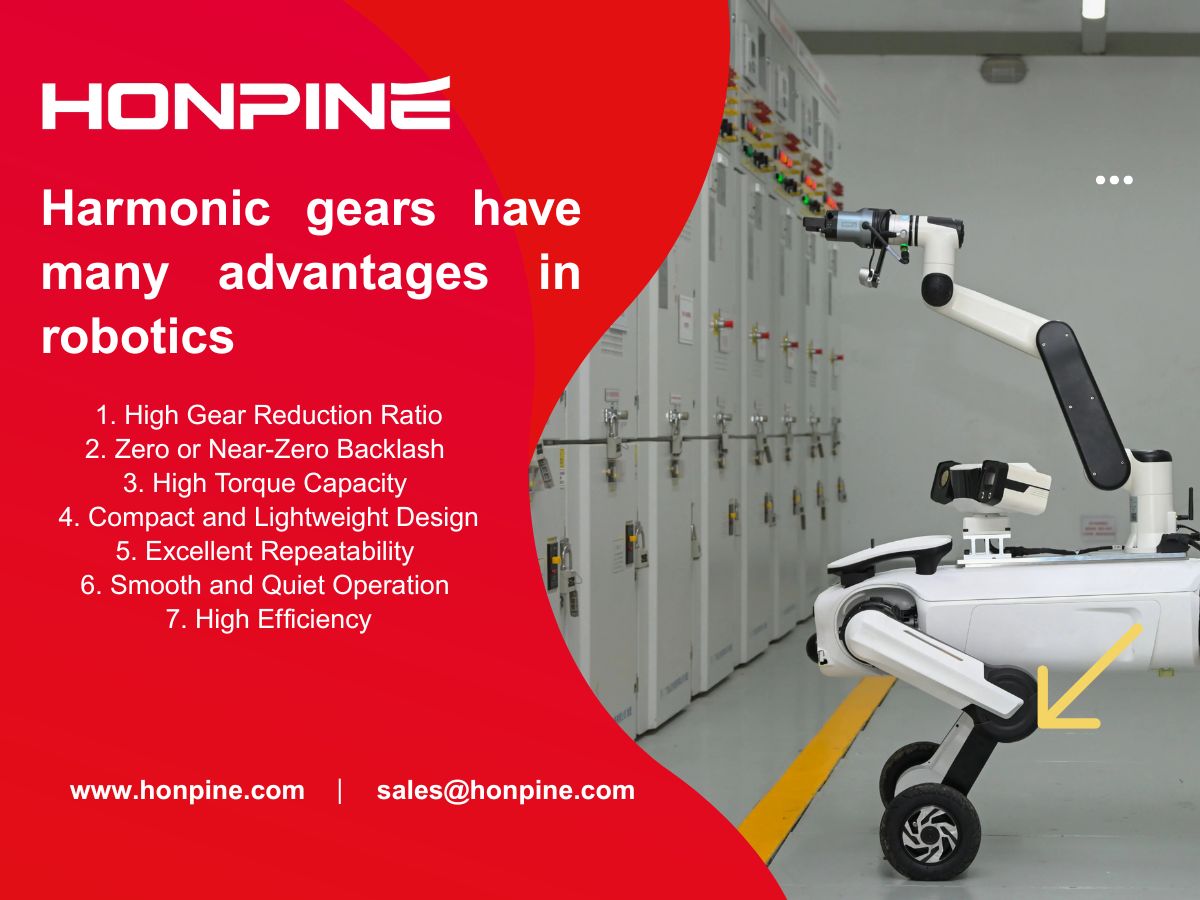 Advantages of Harmonic Gears in Robotics