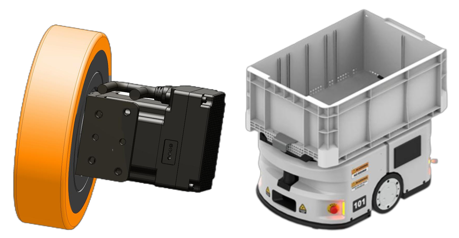 lifting robot wheel motor 