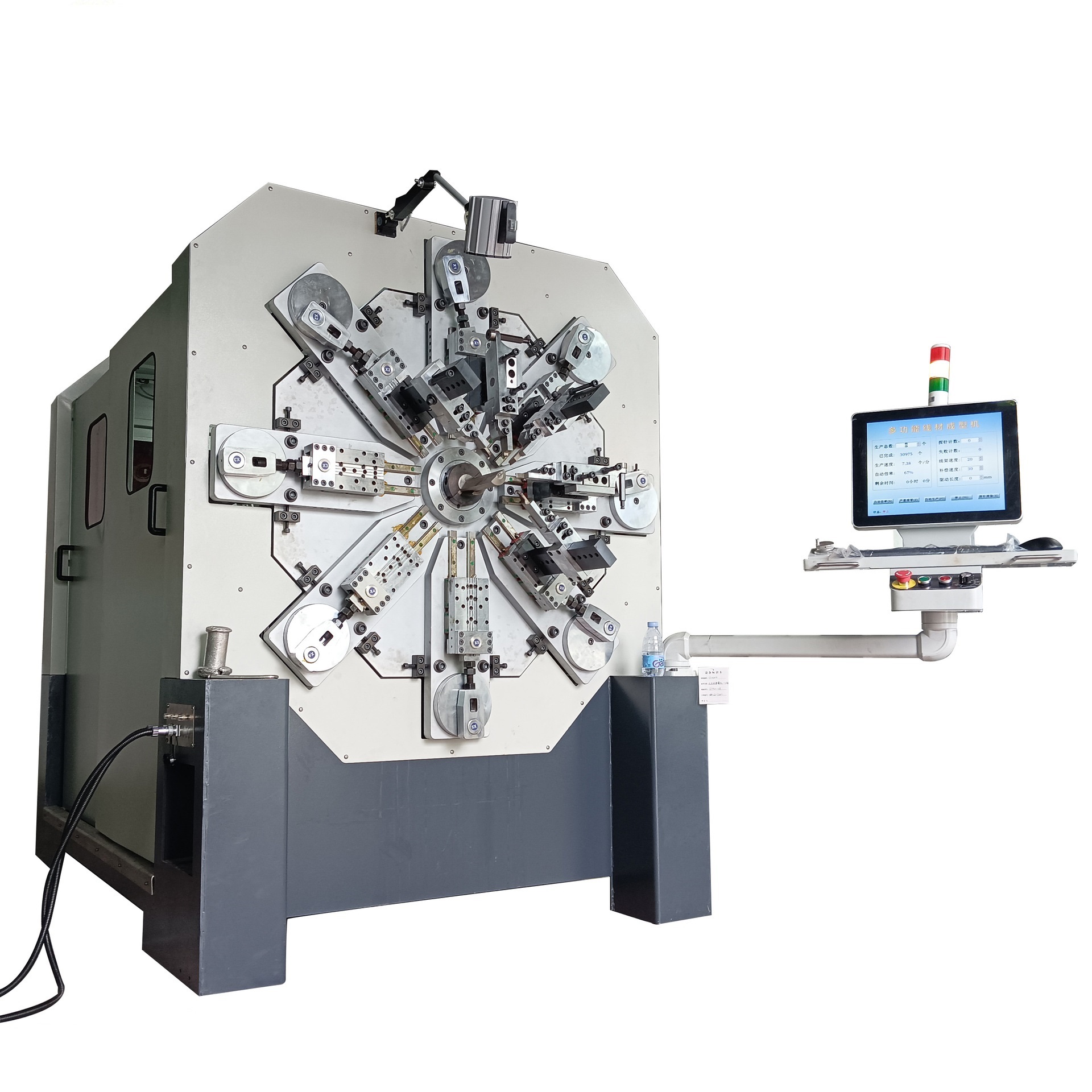 Spring machine planetary gearbox