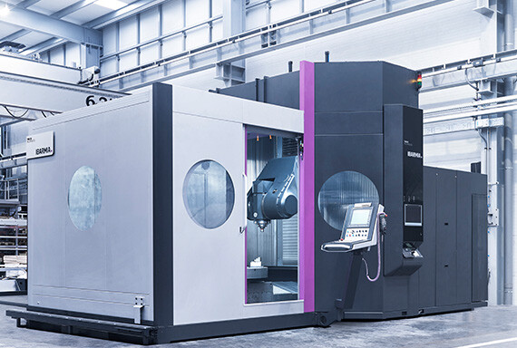 five-axis machining equipment with harmonic servo motor