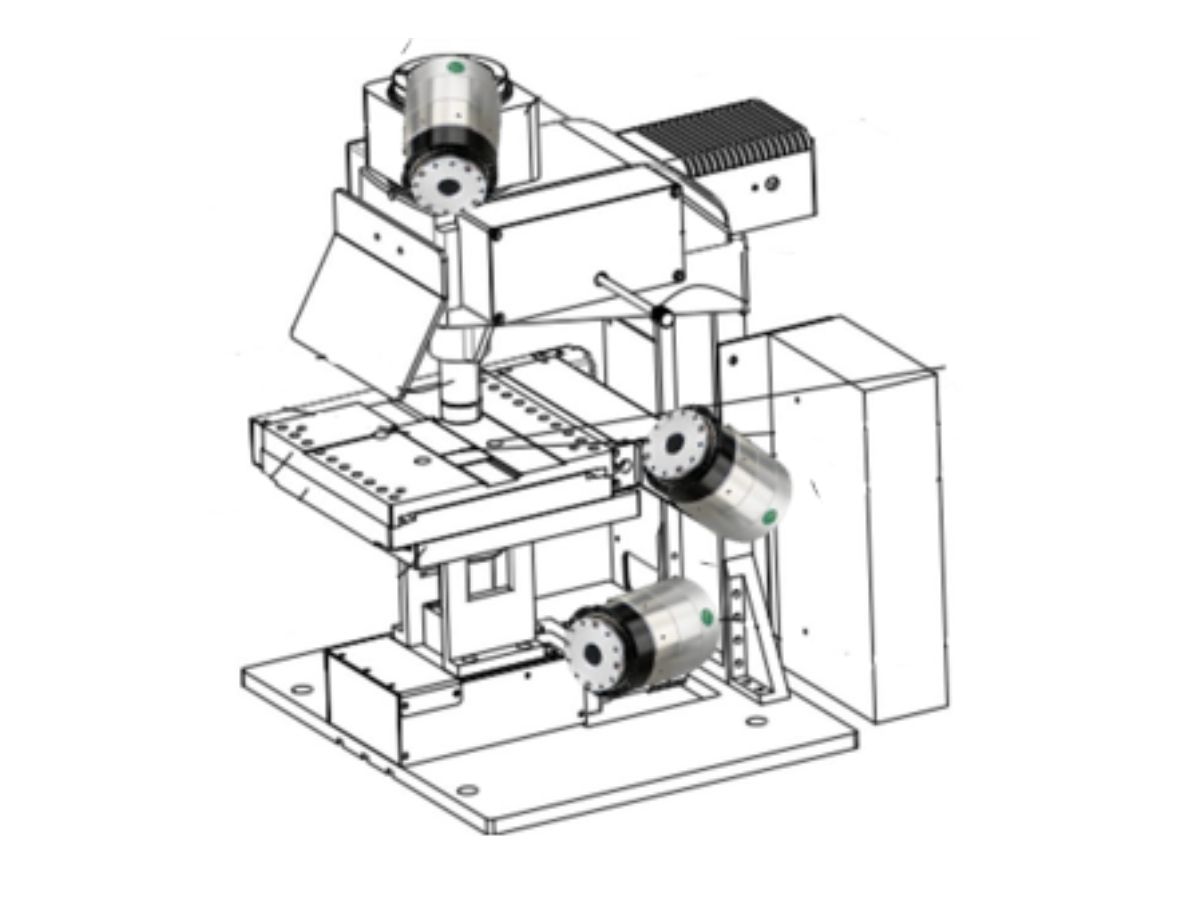 Harmonic actuator for automatic slide scanner