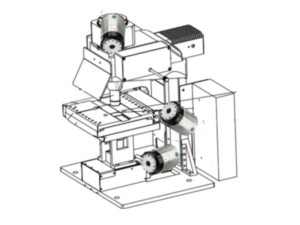 Harmonic actuator for automatic slide scanner