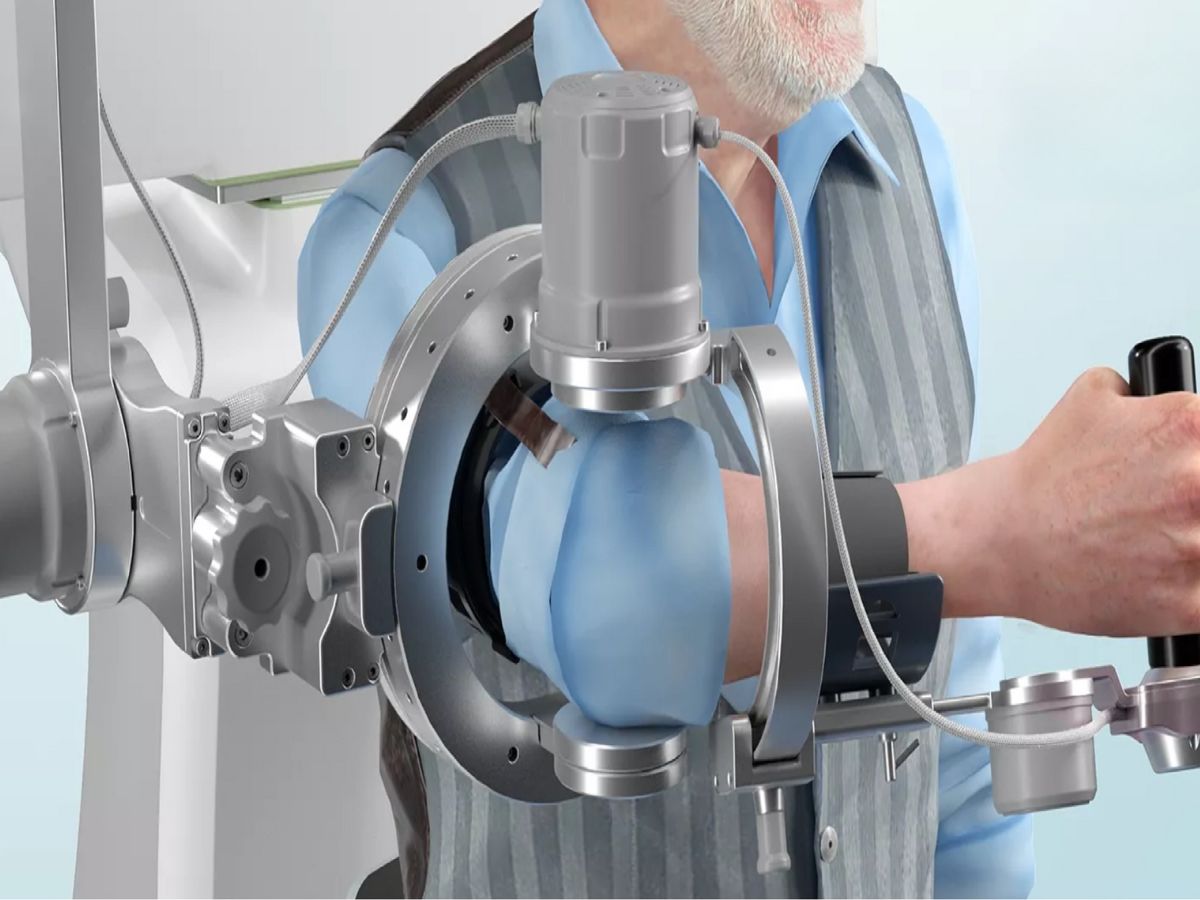 Harmonic drive actuator for upper limb rehabilitation robot