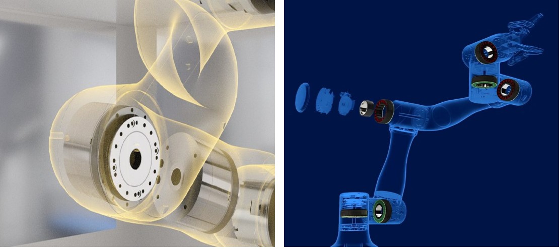 harmonic drive motor for humanoid robot