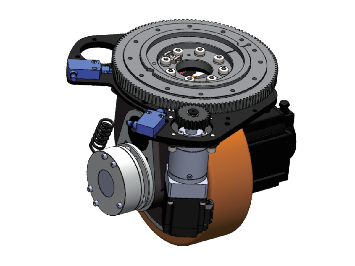 360° Rotating AGV Horizontal Drive Steering Wheel