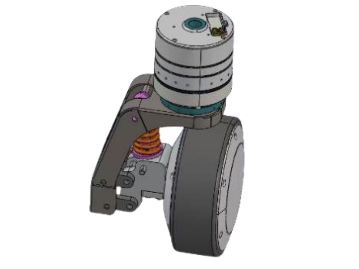 Harmonic rotary actuators are an ideal drive solution for high-end AGV systems