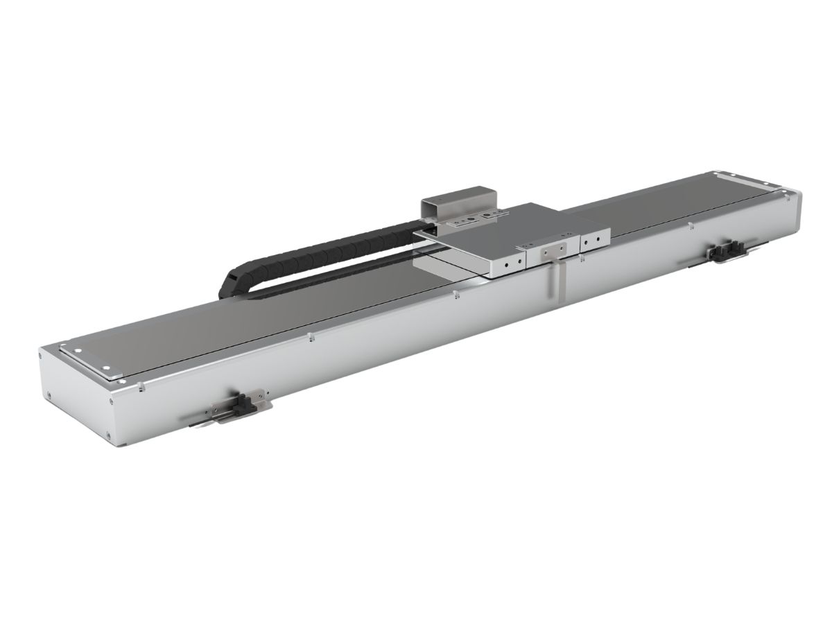 Fully Enclosed Direct Drive Linear Motor Actuator for High Hygiene Standards Devices