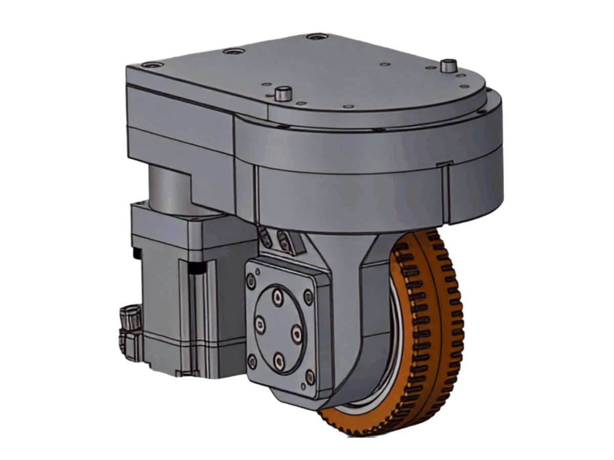 Omnidirectional Steering Wheel MOtor for Intelligent Mobile Robots
