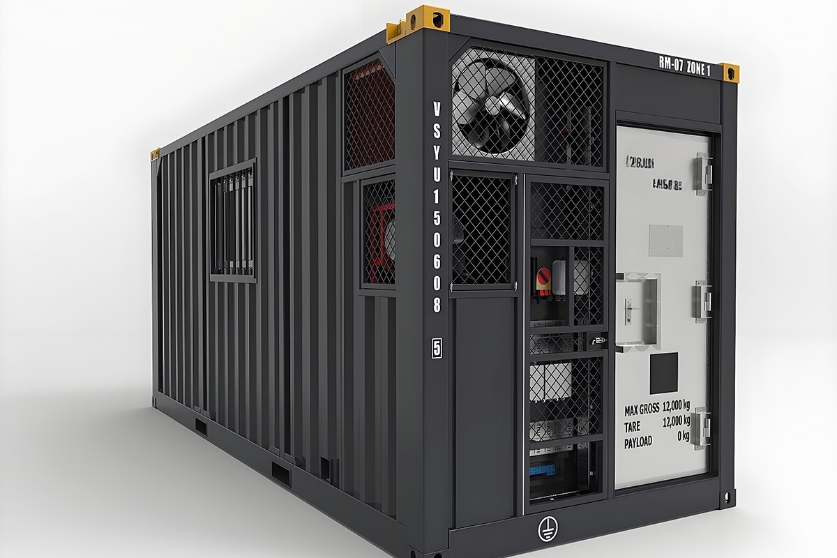 Contenedor presurizado de zona offshore 2 Contenedor presurizado de zona offshore 2