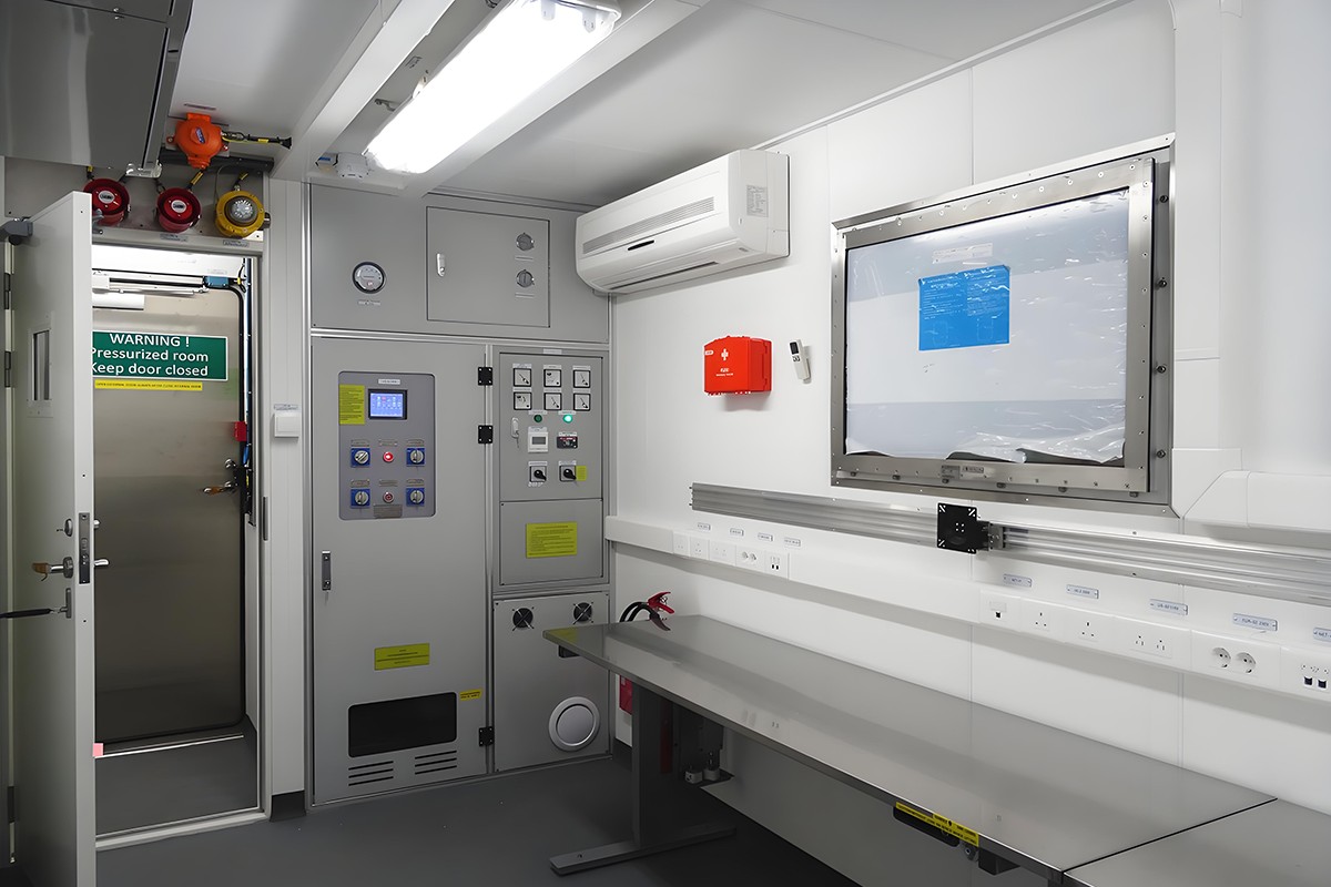 Contenedor presurizado Winner Offshore de 10 pies Zona 2 Contenedor presurizado Winner Offshore de 10 pies Zona 2