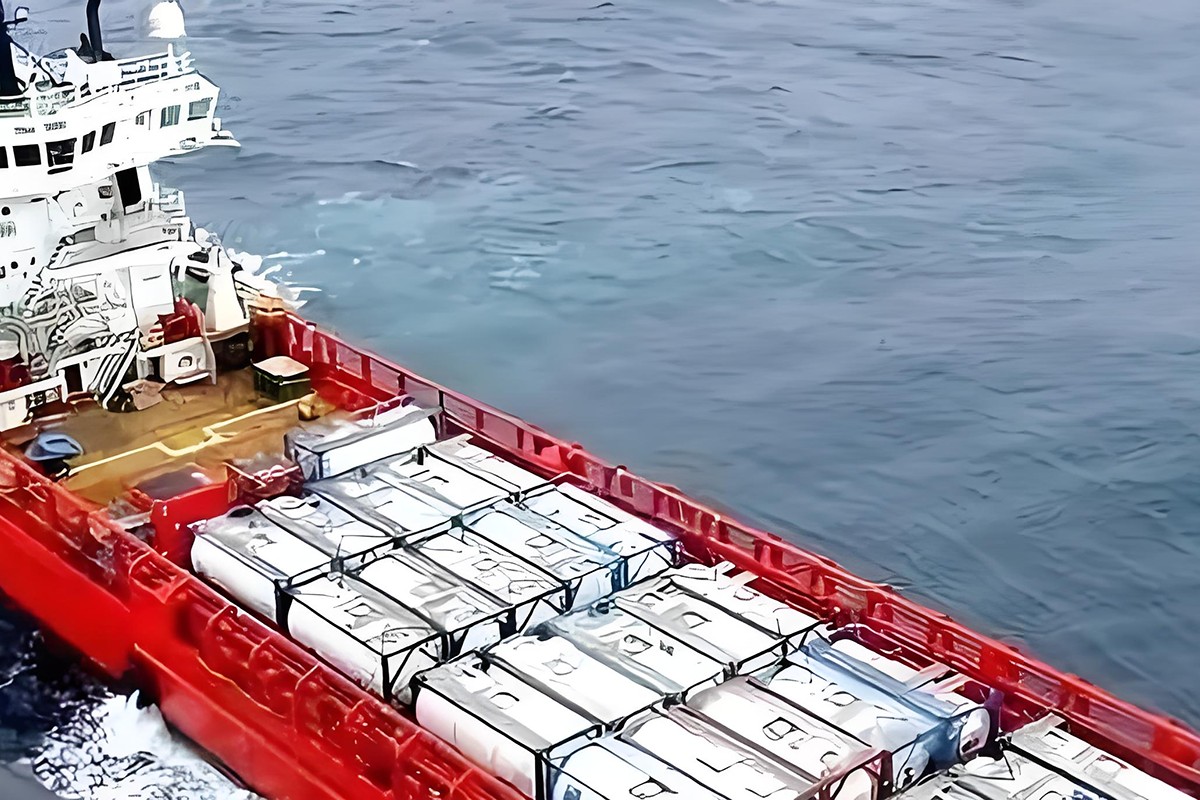 Contenedor cisterna para alta mar Contenedor cisterna para alta mar