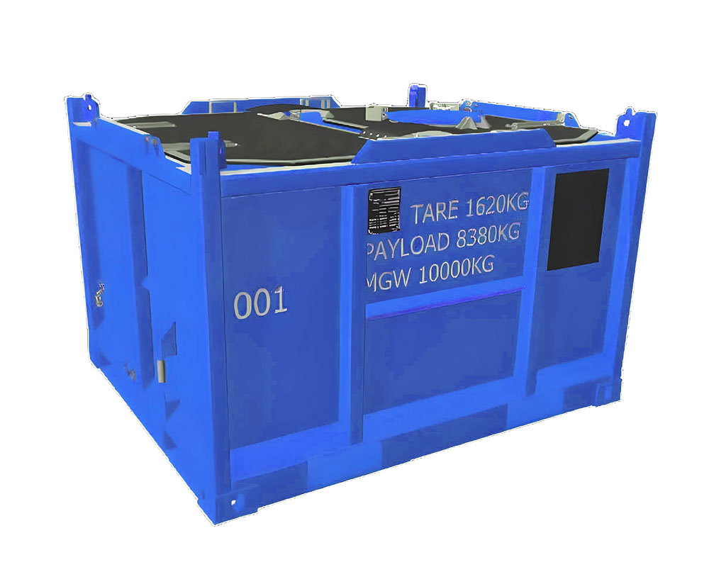 Cajas de corte y contenedores de lodo