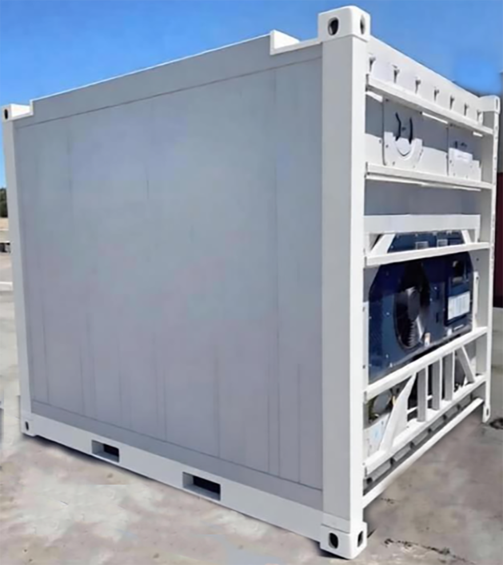 Contenedor frigorífico offshore Winner Offshore de 10 pies DNV 2.7-1: una solución ligera para la cadena de frío offshore