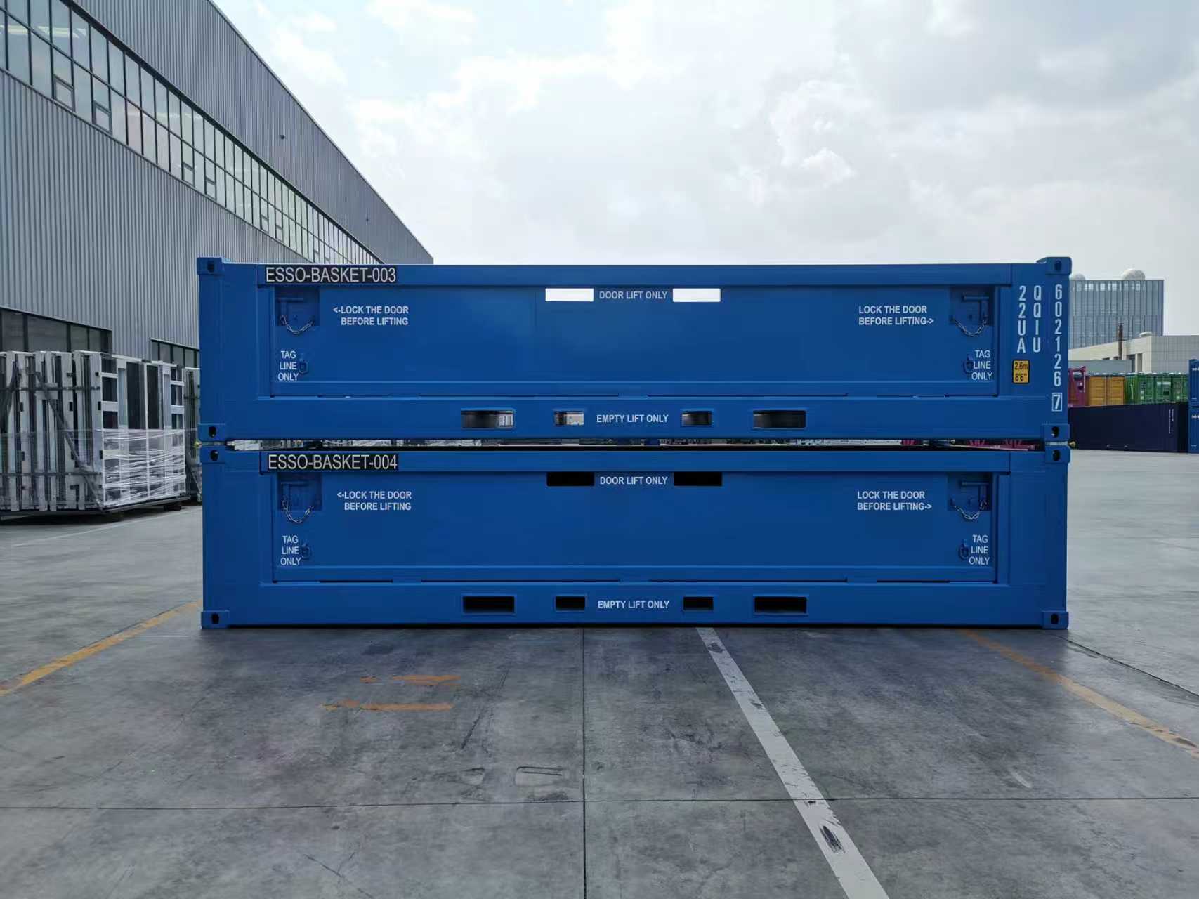 Noticias de entrega de proyectos | Winner Offshore entrega con éxito cestas de carga offshore DNV de media altura de 20 pies a Angola