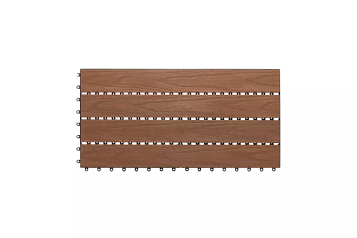 Premium Co-extruded WPC Deck Tiles - Durable, Low Maintenance Decking Solution