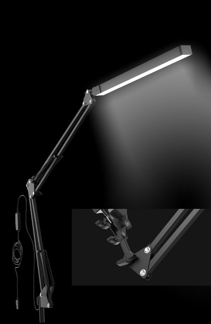 KT102D  32cm Swing Arm Desk Lamp