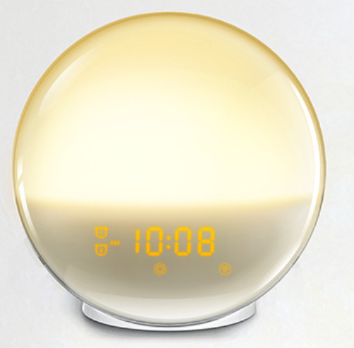 KT101N Wake-up Alarm Night Light With USB Charging For Mobile