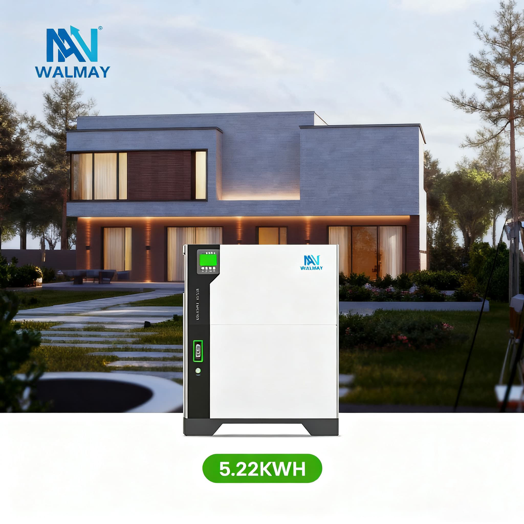 5.22kwh Solar Lithium Stackable Battery Deep Cycle 