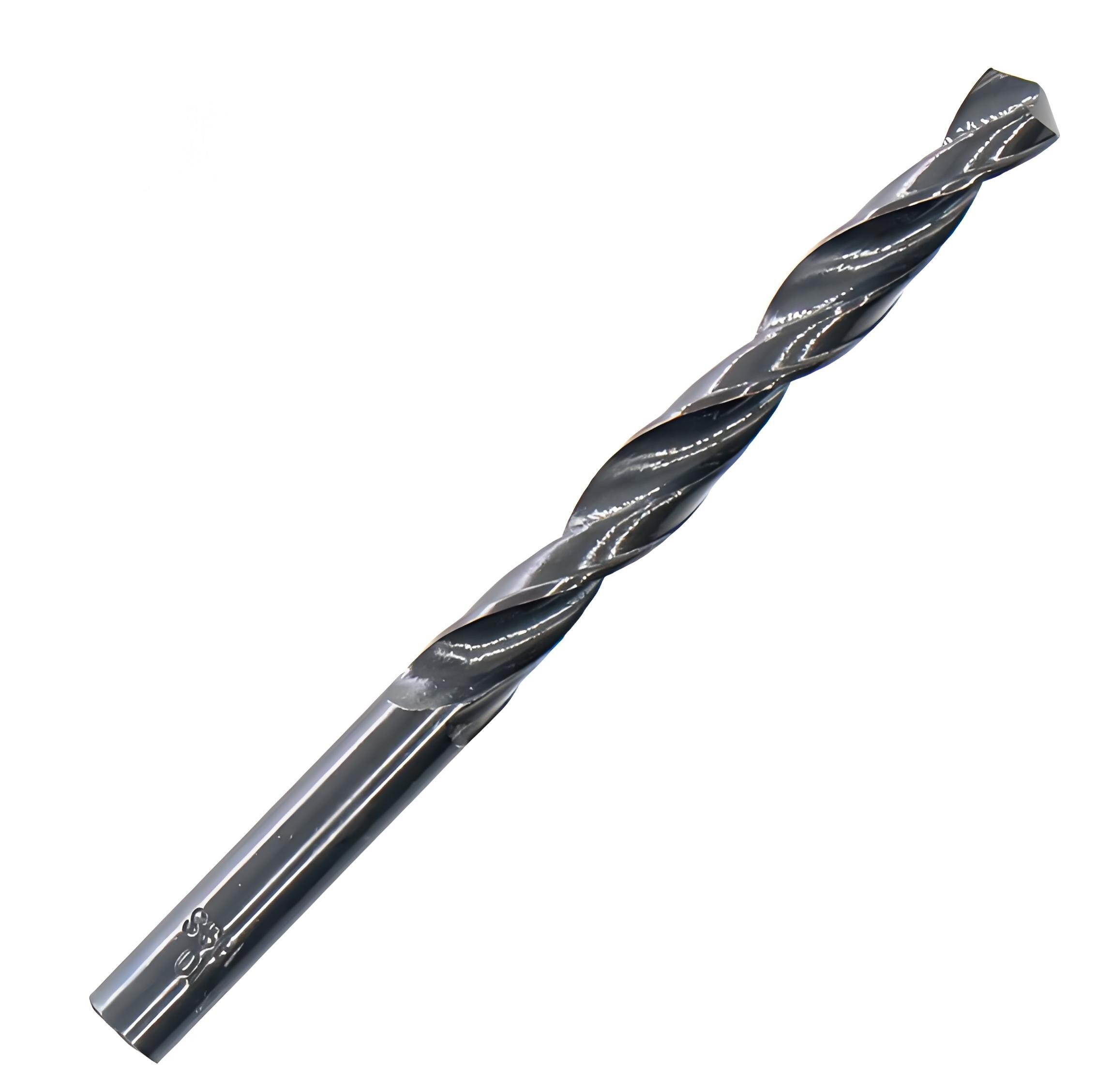 HSS Metal Drill Bit Black Finish Roll Forged For Soft Metal Drilling