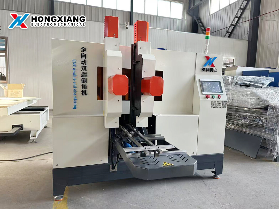 全自动双端倒角机Fully Automatic Double-End Chamfering Machine 拷贝