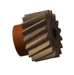 Filzzahnräder schmieren