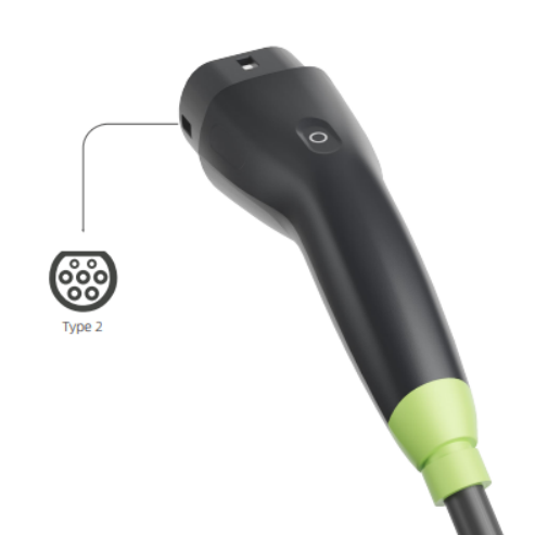 type 2 EV plug for Tesla