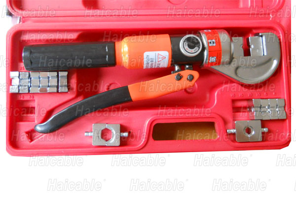 Outil de sertissage hydraulique pour câble en acier Max Ø5mm HP-70CW