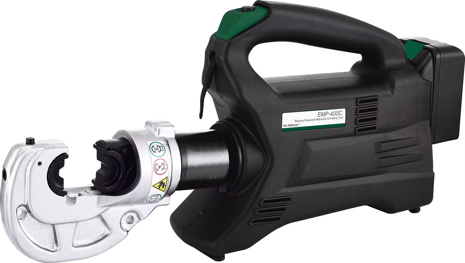 Pompe hydraulique hexagonale à batterie pour câble en cuivre EMP-400C