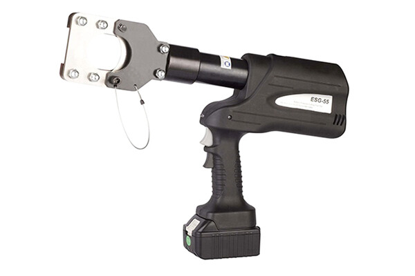 ESG-55 Coupe-câble à batterie pour câble armé ACSR Guy en acier ESG-55 Coupe-câble à batterie pour câble armé ACSR Guy en acier