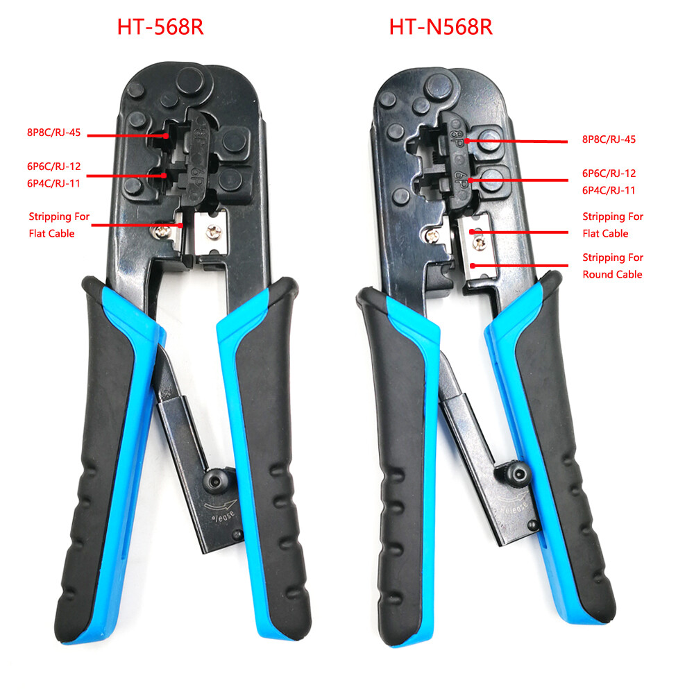 Outils pour RJ12 RJ11 : pince à dénuder, sertir et couper HT-568R
