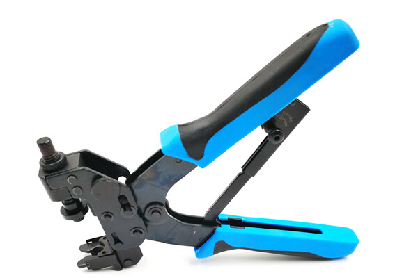 Outils de sertissage coaxiaux HT-H510B pour types RG59, RG6 F, BNC, RCA Outils de sertissage coaxiaux HT-H510B pour types RG59, RG6 F, BNC, RCA