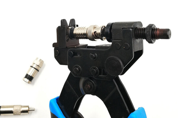 Outil de sertissage coaxial RG59 RG6 F BNC RCA Type HT-H510B