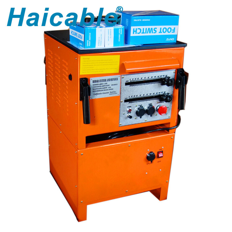 Cintreuse et coupeuse électrique multifonction pour barres d'armature Φ25mm RBC-25