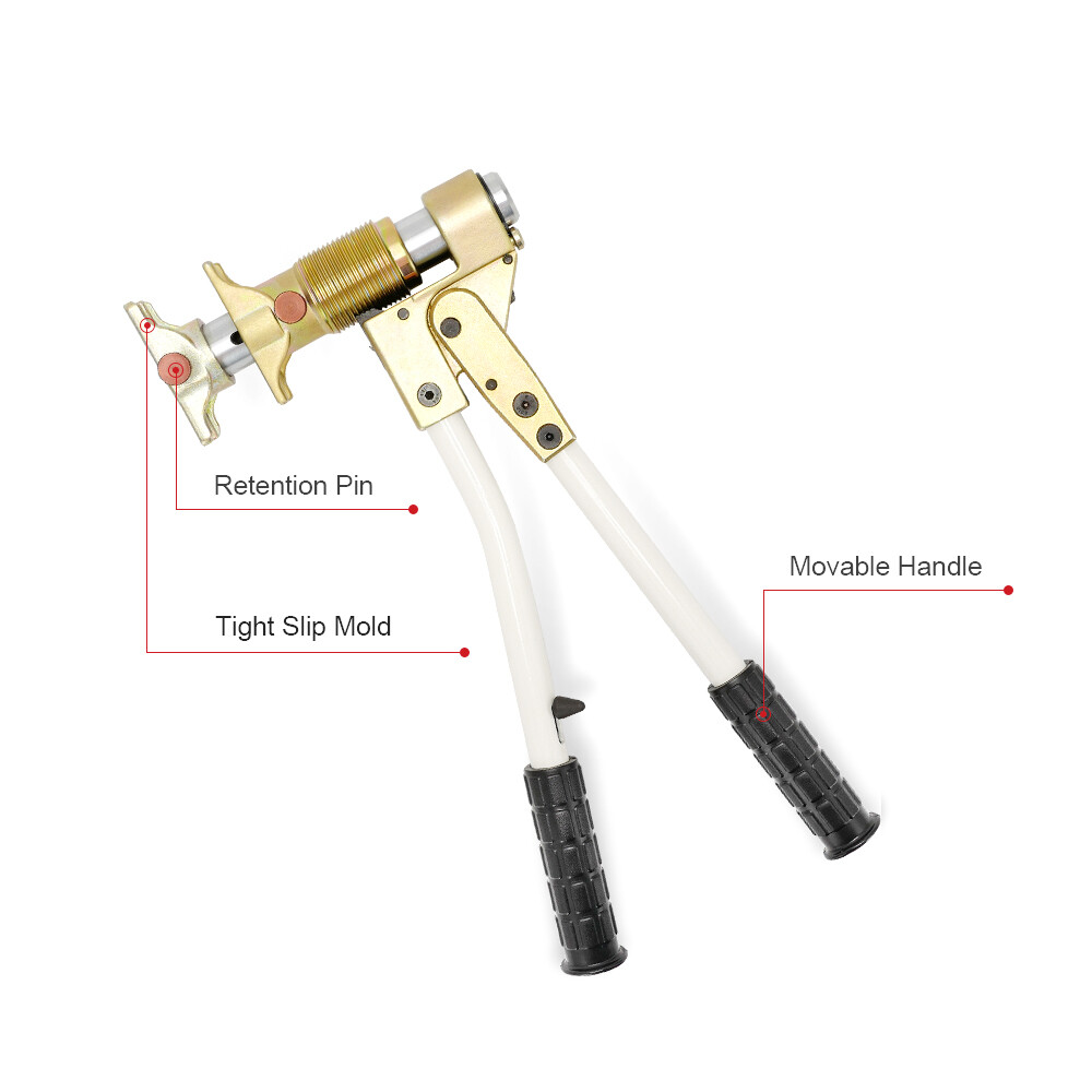 Outil de pressage manuel pour tuyaux Max Ø50mm CW-1632