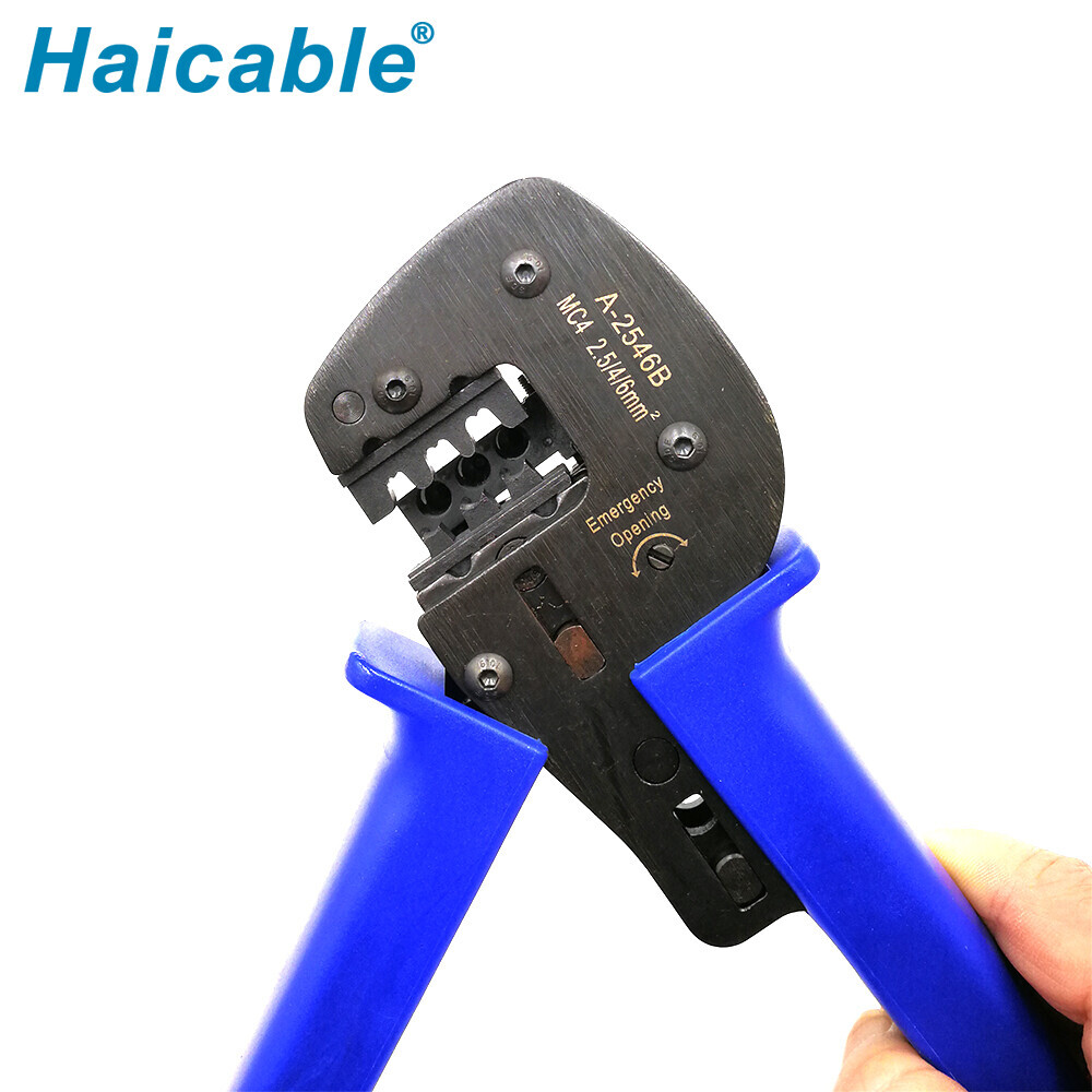Outil de sertissage MC4 2.5 4 & 6mm² pour panneaux solaires photovoltaïques A2546B