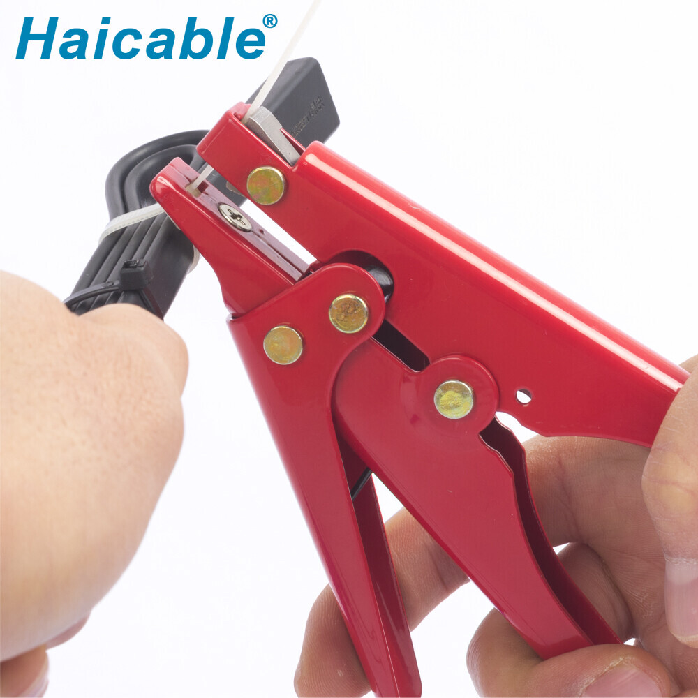 Pistolet pour attaches de câble en nylon HS-519, largeur max. 9,5 mm