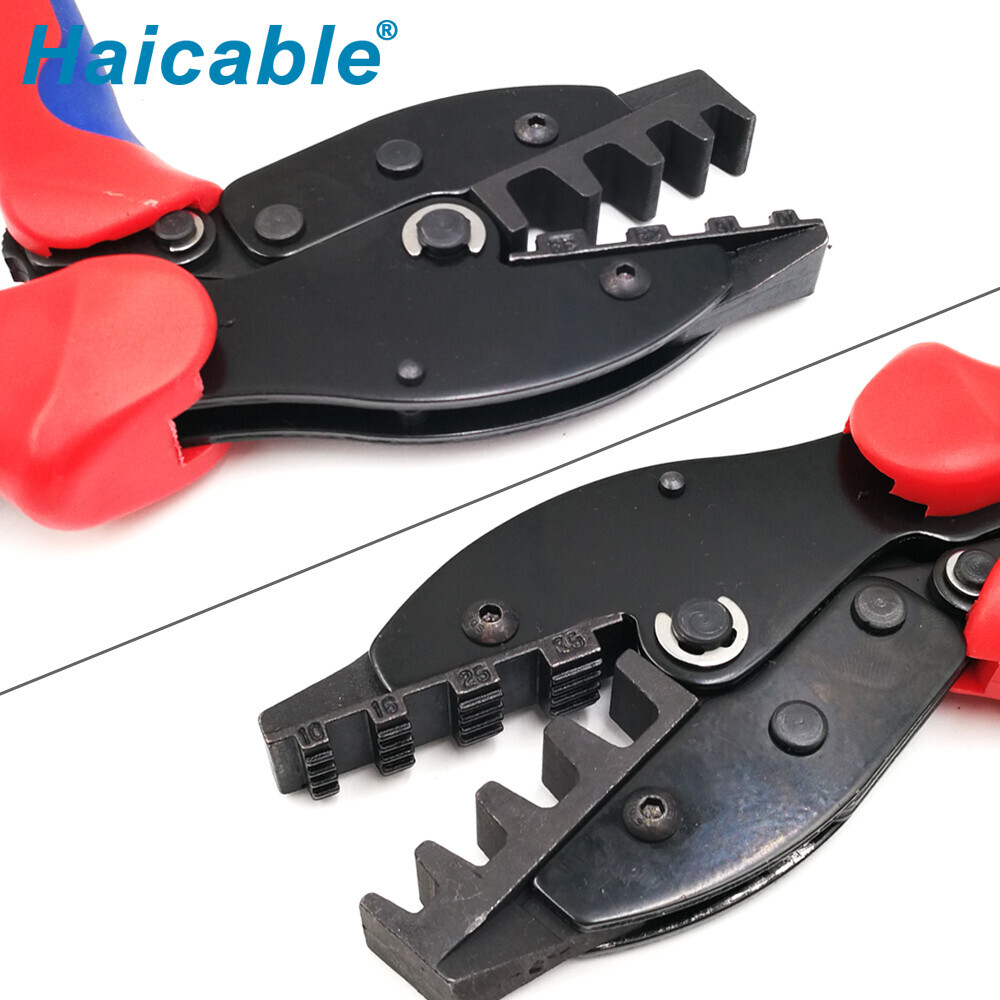 Outils de sertissage pour manchons de câble et embouts de fil LY-35WF