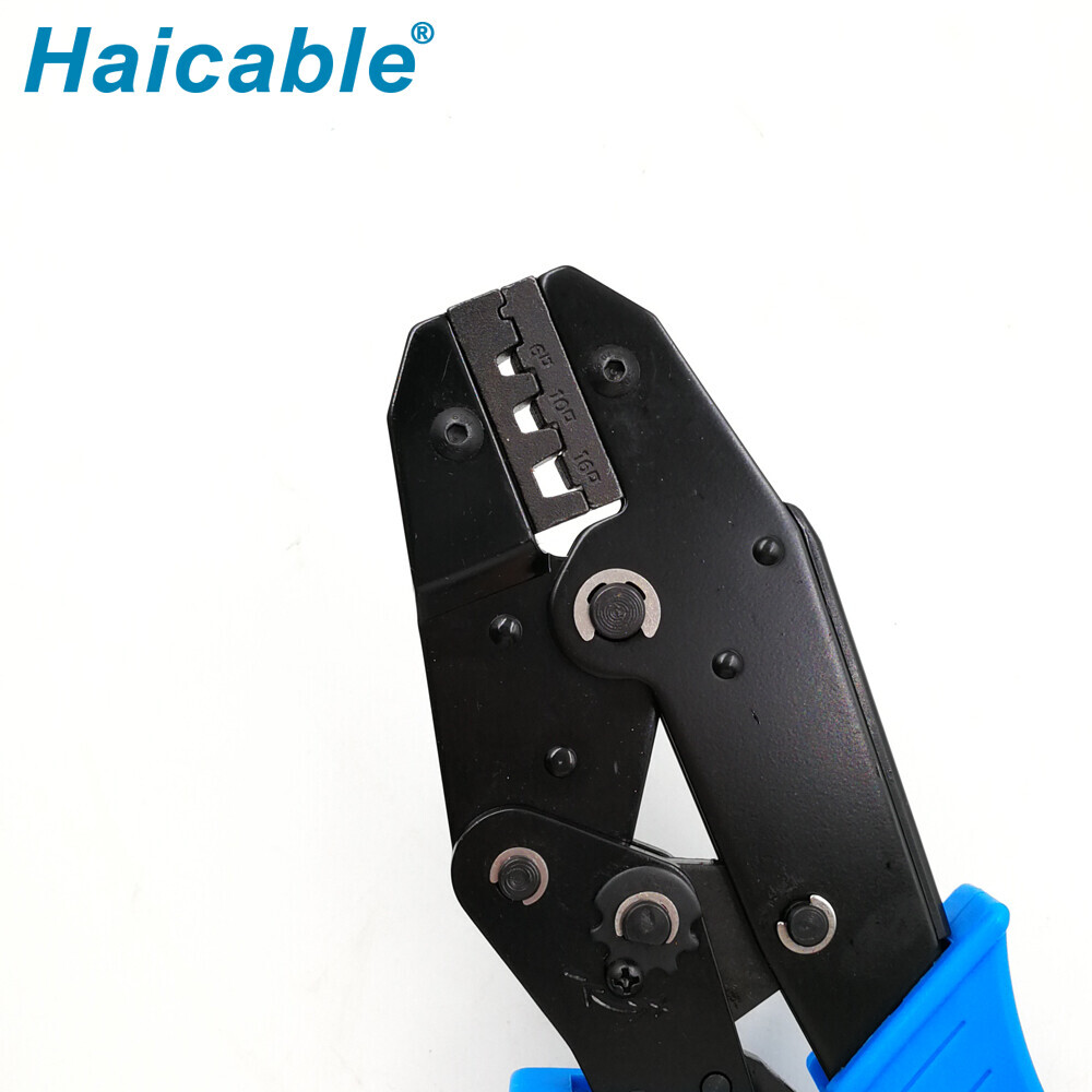 Outil de sertissage pour manchons de câble et embouts de fil LX-16WF