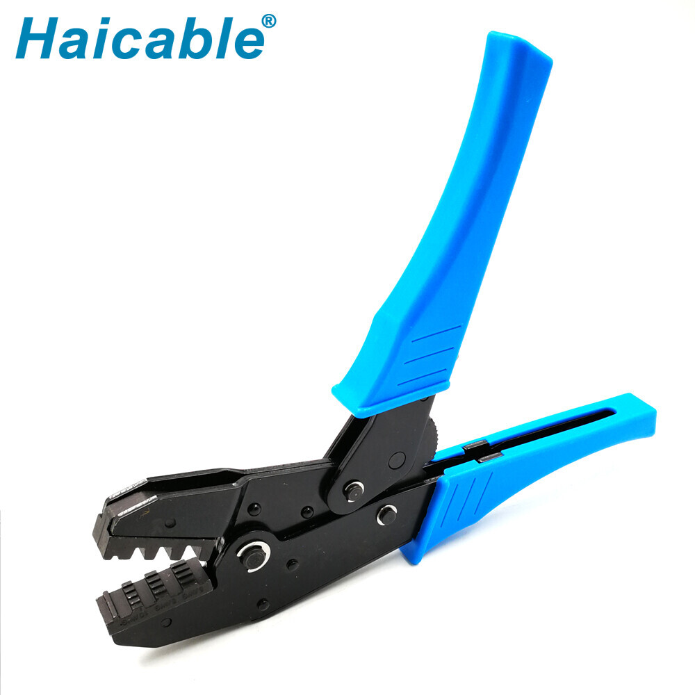 Outil de sertissage pour manchons de câble et embouts de fil LX-16WF