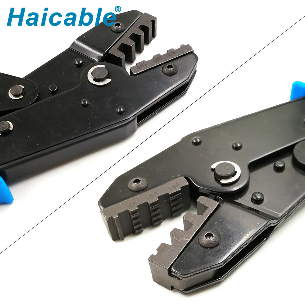 Outil de sertissage pour manchons de câble et embouts de fil LX-16WF