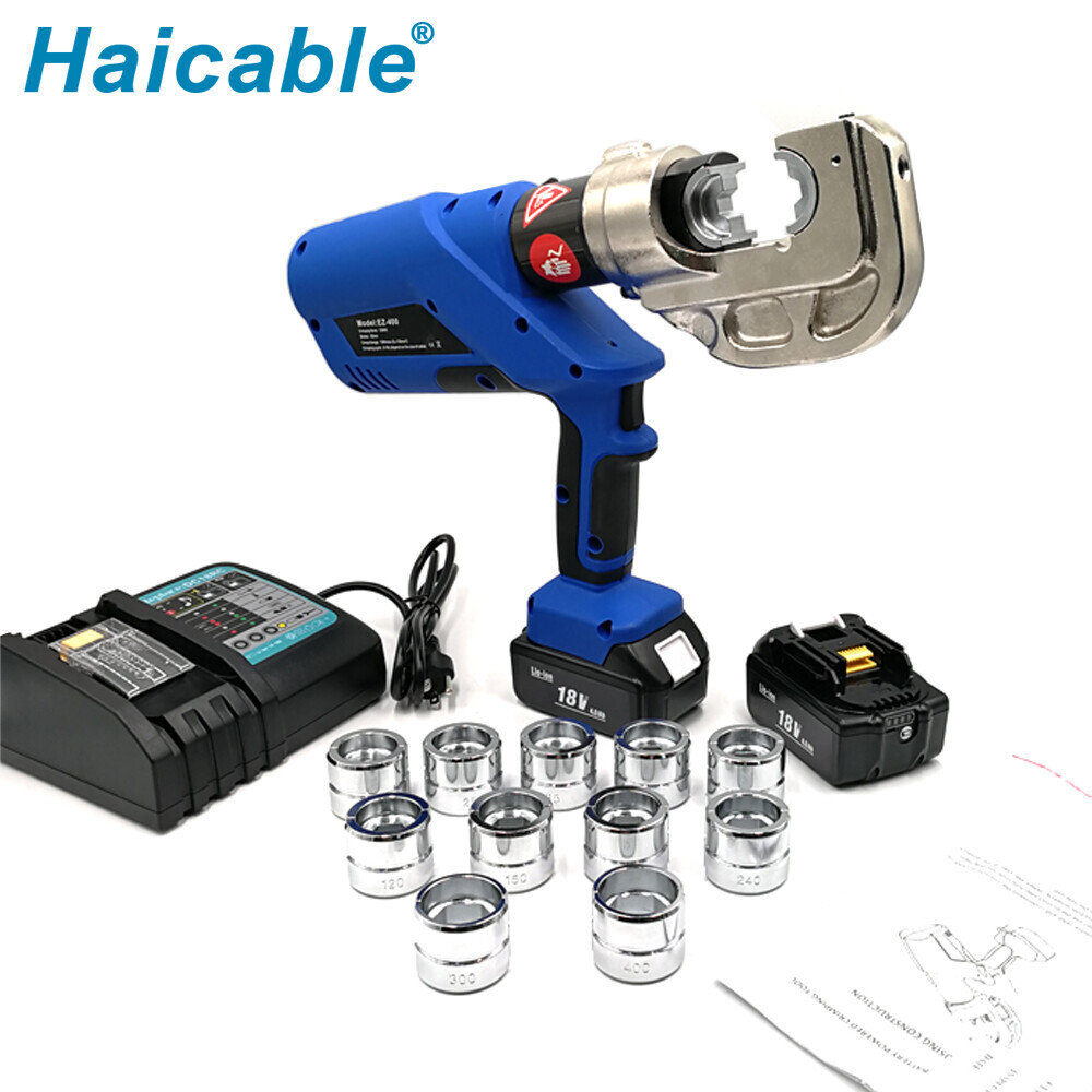 Outils de sertissage de cosses de batterie 16-400mm² EZ-400