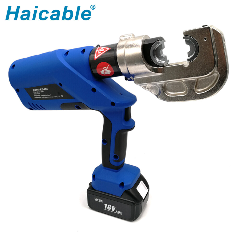 Outils de sertissage de cosses de batterie 16-400mm² EZ-400