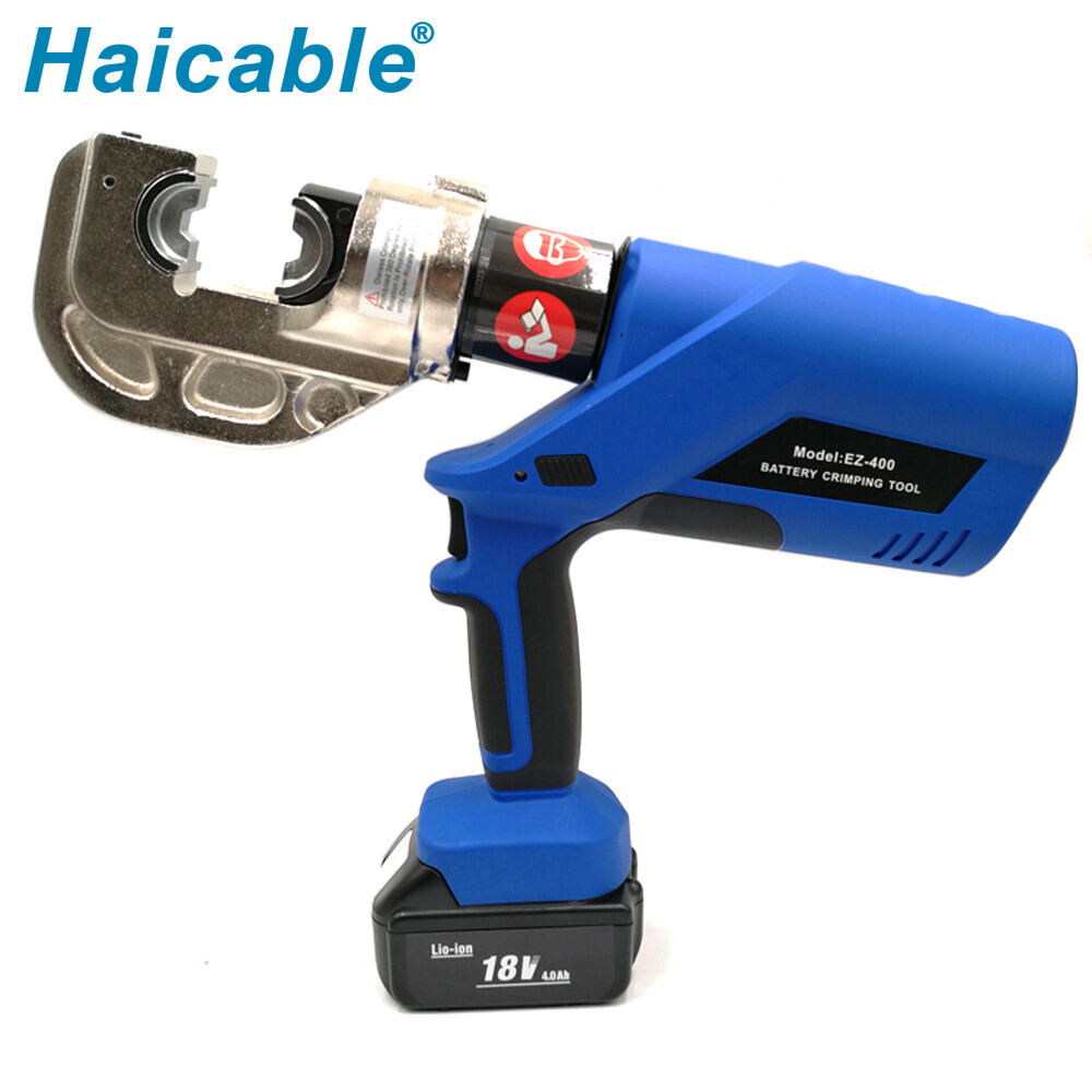Outils de sertissage de cosses de batterie 16-400mm² EZ-400 Outils de sertissage de cosses de batterie 16-400mm² EZ-400
