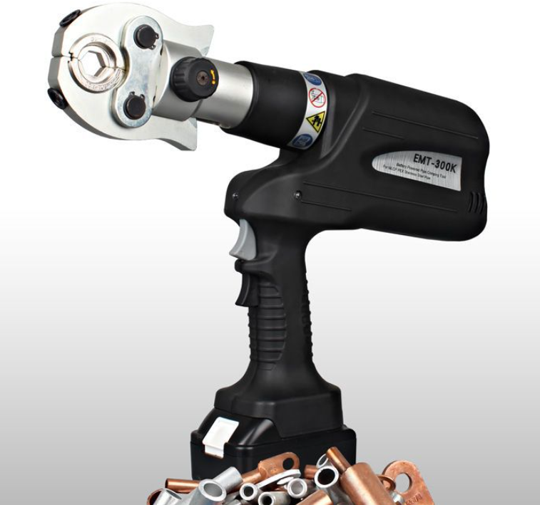 Outil de sertissage de cosses pour câbles de batterie 16-300mm² EMT-300K
