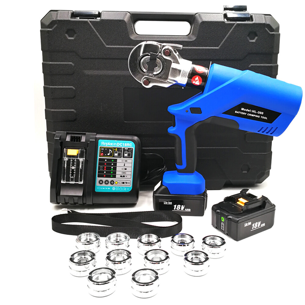 Outil de sertissage de cosses de batterie 10-300 mm² EZ-300