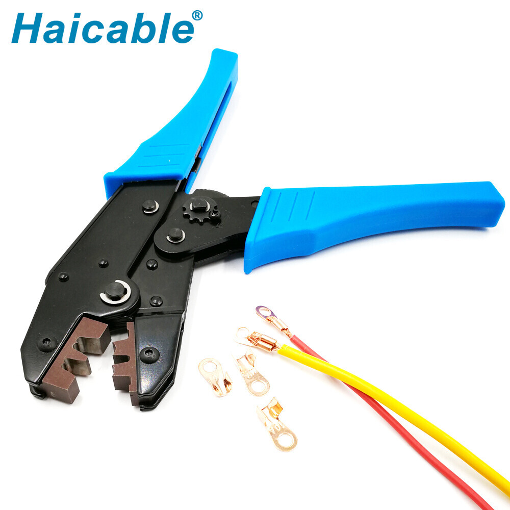 Pinces à sertir pour bornes à nez ouvert LX-0510A